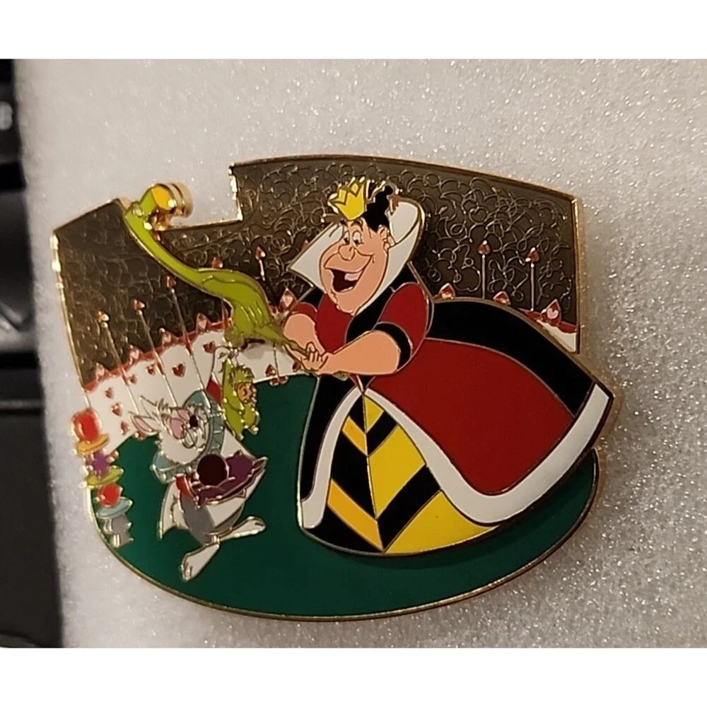 Disney Alice in Wonderland‎ Queen of Hearts WDI Cast Flamingo LE 250 Pin 132029